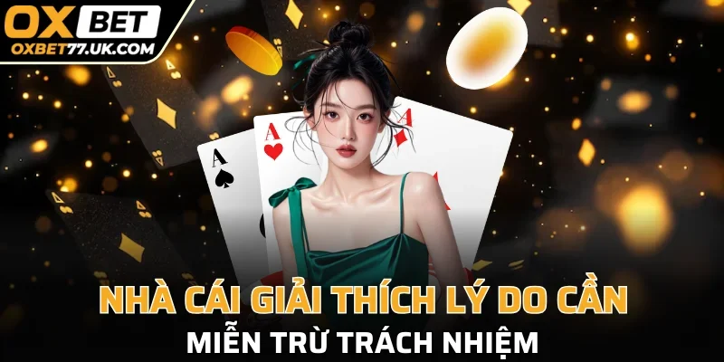 Lý do nhà cái cần sở hữu quy định miễn trừ trách nhiệm