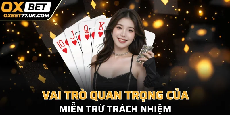 Vai trò quan trọng của chính sách miễn trừ trách nhiệm